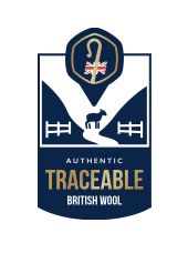 Authentic Treacable British Wool in this product